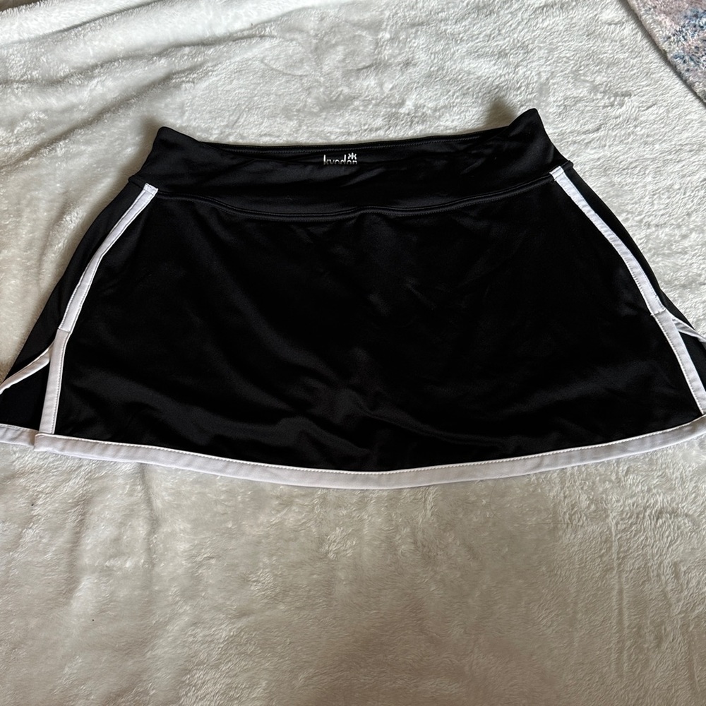 Black Tennis Skirt